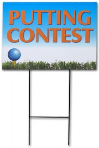 Coroplast Yard Sign